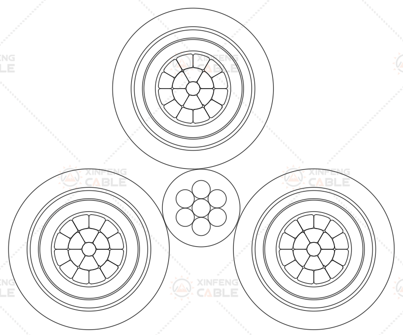 3 core MV Aerial Bundled Cable - Xinfeng Cable2
